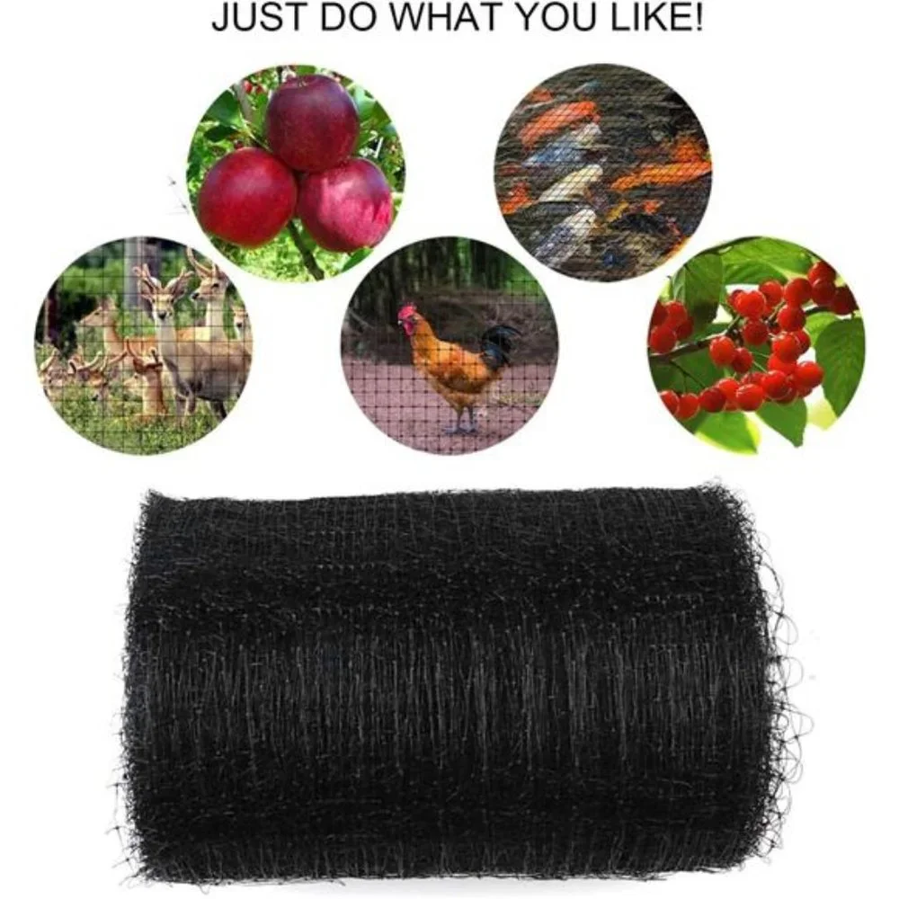 Deer Fence Netting, 7 x 100 Feet Bird Netting Anti Bird Deer Protection Net